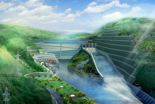 霞浦老挝南塔河1号水电站项目